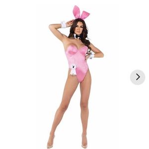 Pink official playboy bunny costume